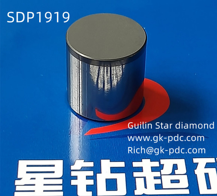 diametro policristallino di Diamante Compatto 19.05mm di altezza di 19mm per la perPerazione di gas dell'olio