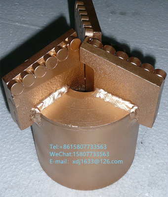 3 scalpello a lame delle ali 171mm PDC, tagliente dell'olio di PDC per la miniera di carbone e luogo di perPerazione